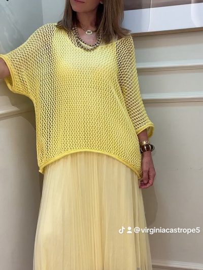 Vestido rejilla
