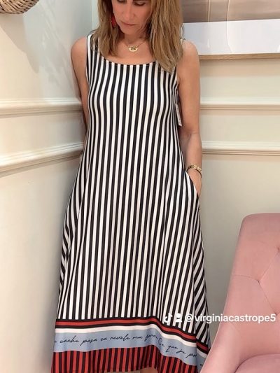 Vestido Carla azul